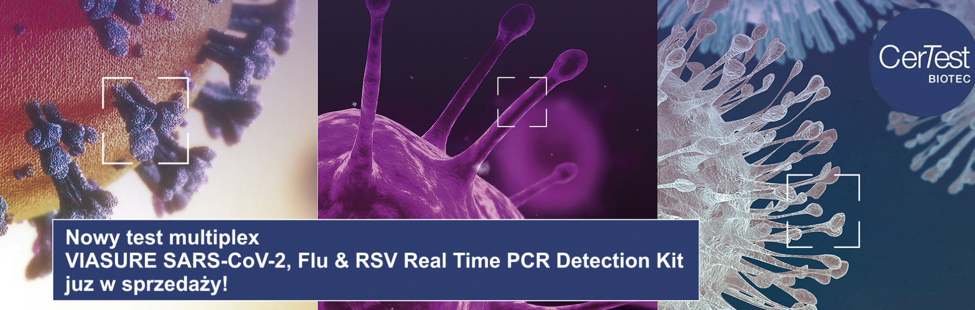 Nowy test do diagnostyki SARS-CoV-2, grypy i RSV w jednej probówce